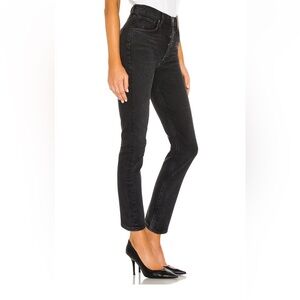 Agolde Riley High Rise straight crop in panoramic